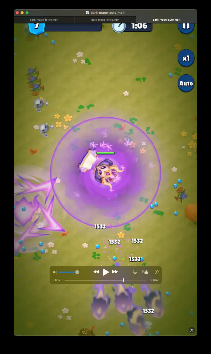 Dark Mage gameplay