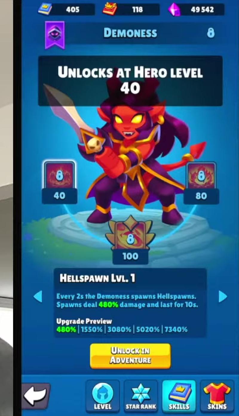 Demoness skills