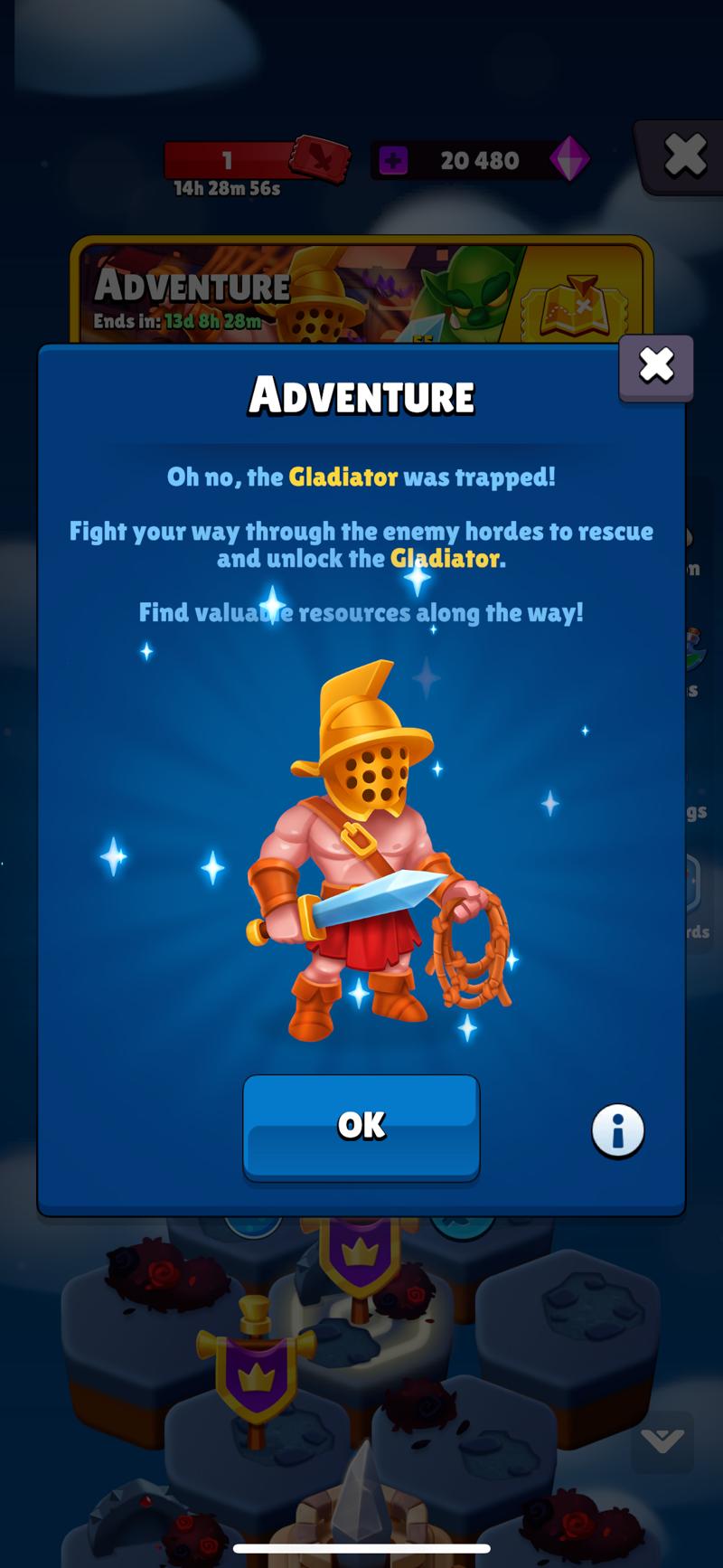 Gladiator adventure