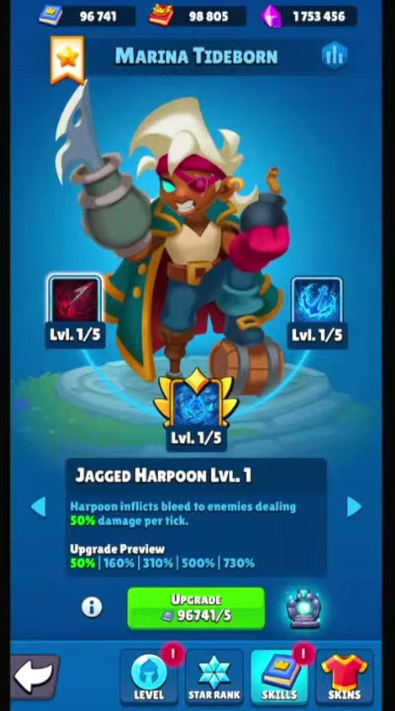 Marina Tideborn skills