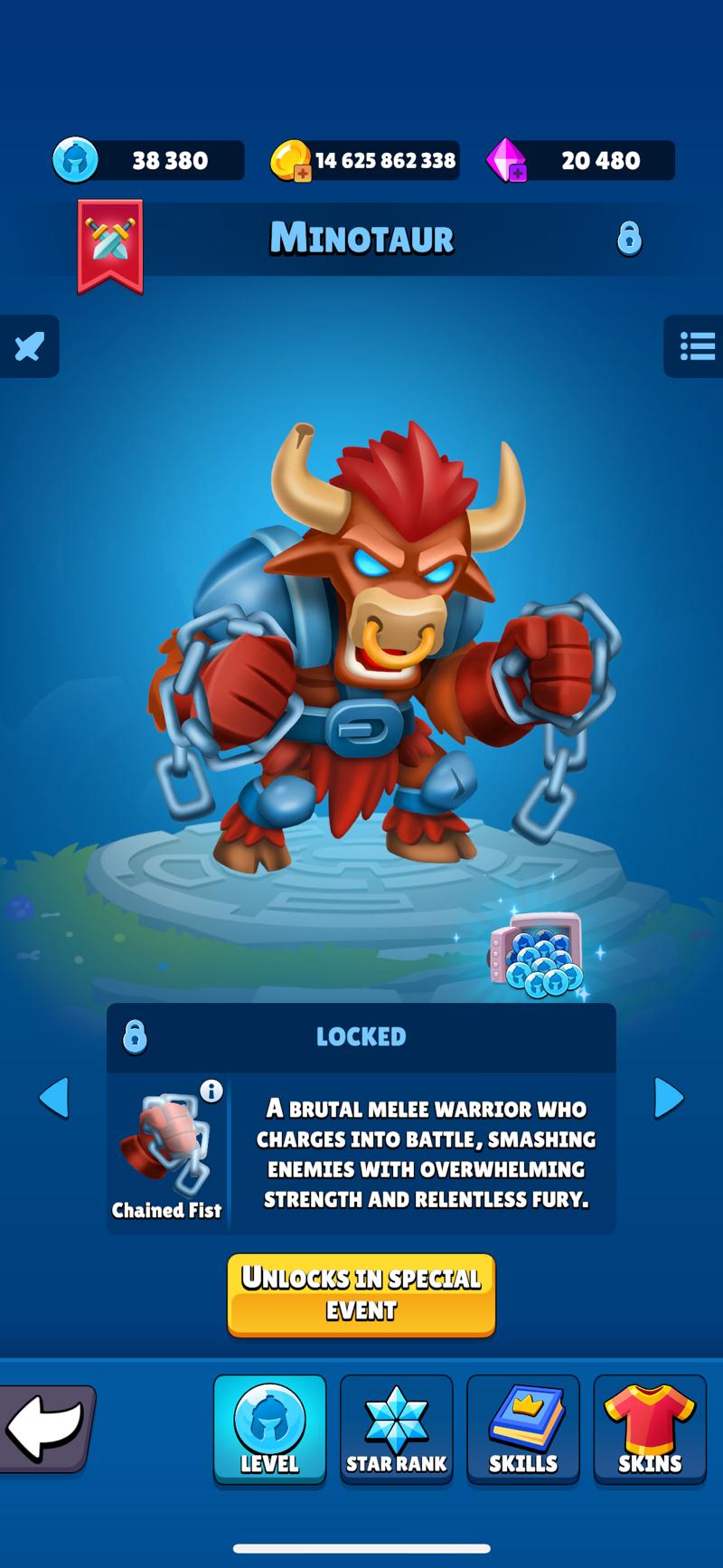 Minotaur minotaur profile