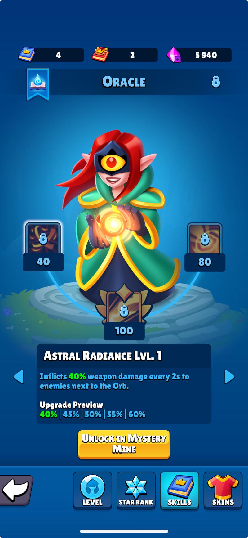 Oracle skills