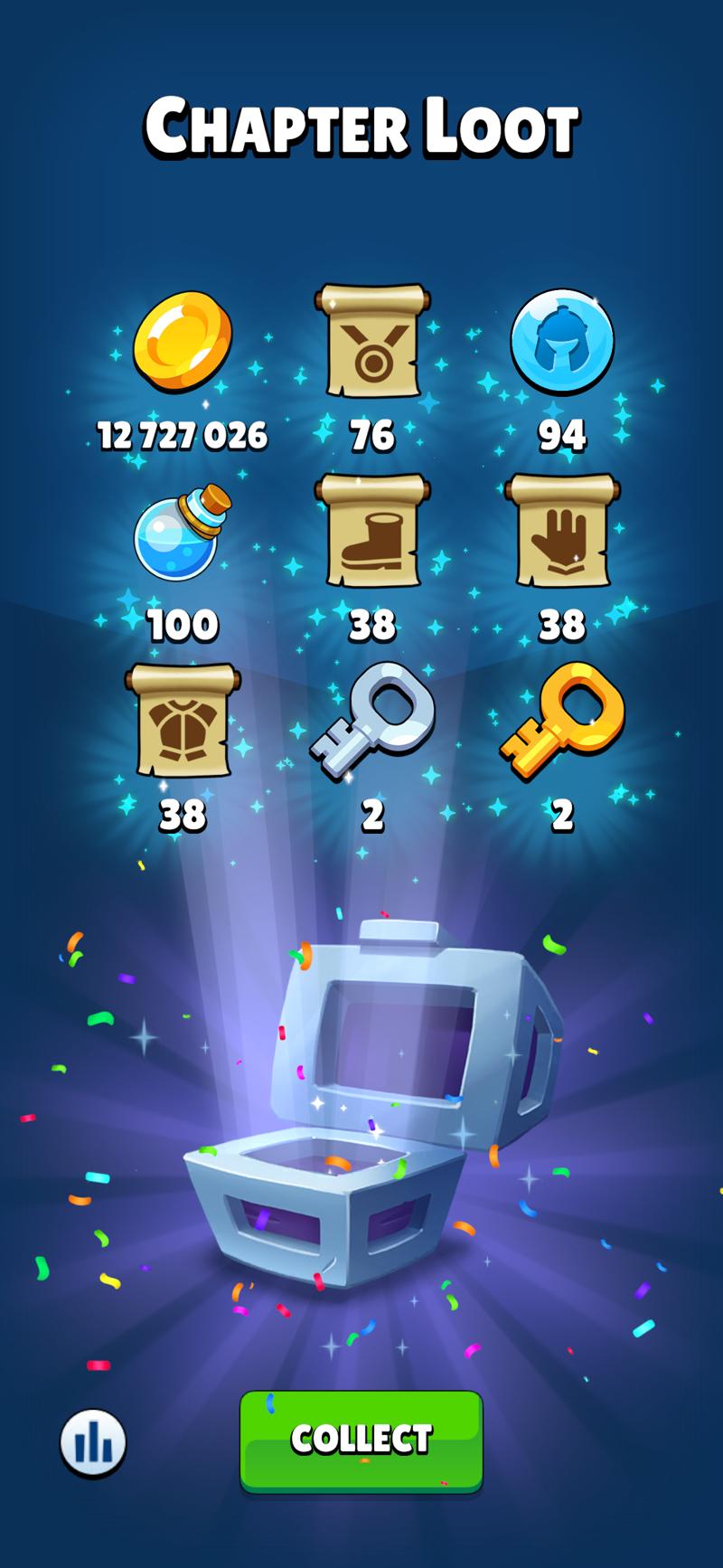 Santa chapter end double keys