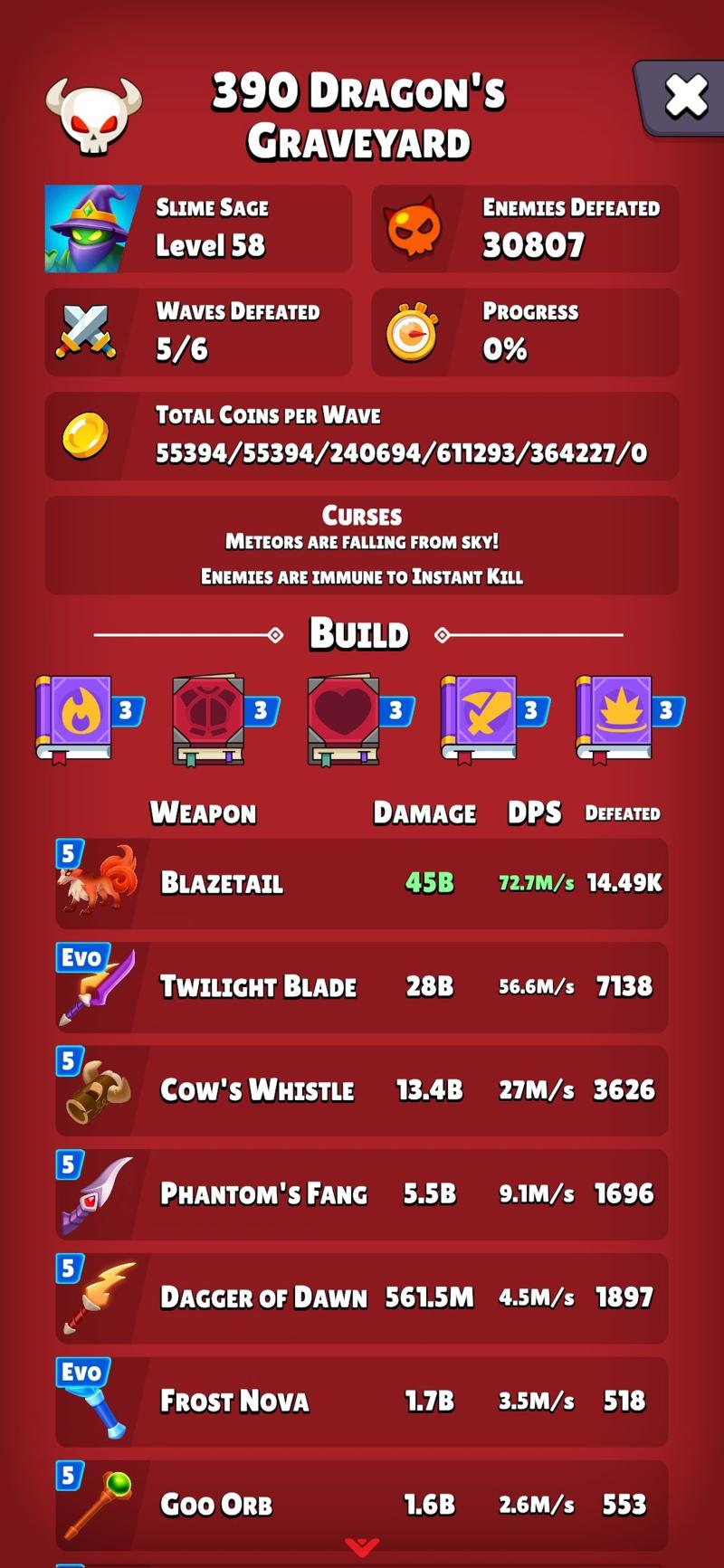 Slime Sage 390 hm worse