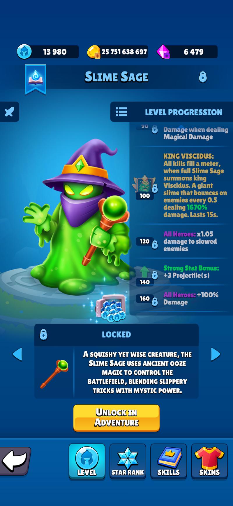 Slime Sage globals