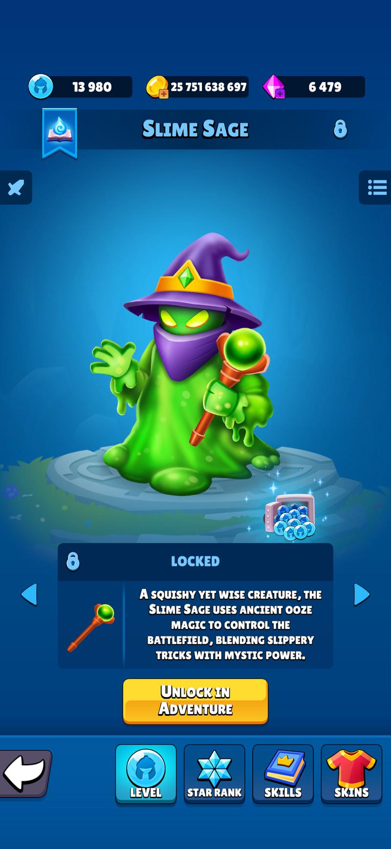 Slime Sage portrait