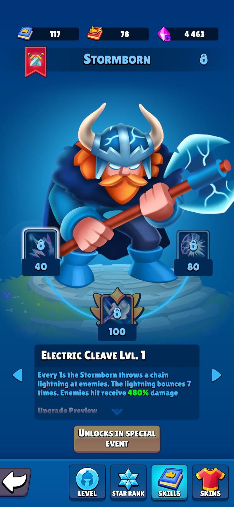Stormborn stormborn skill 1
