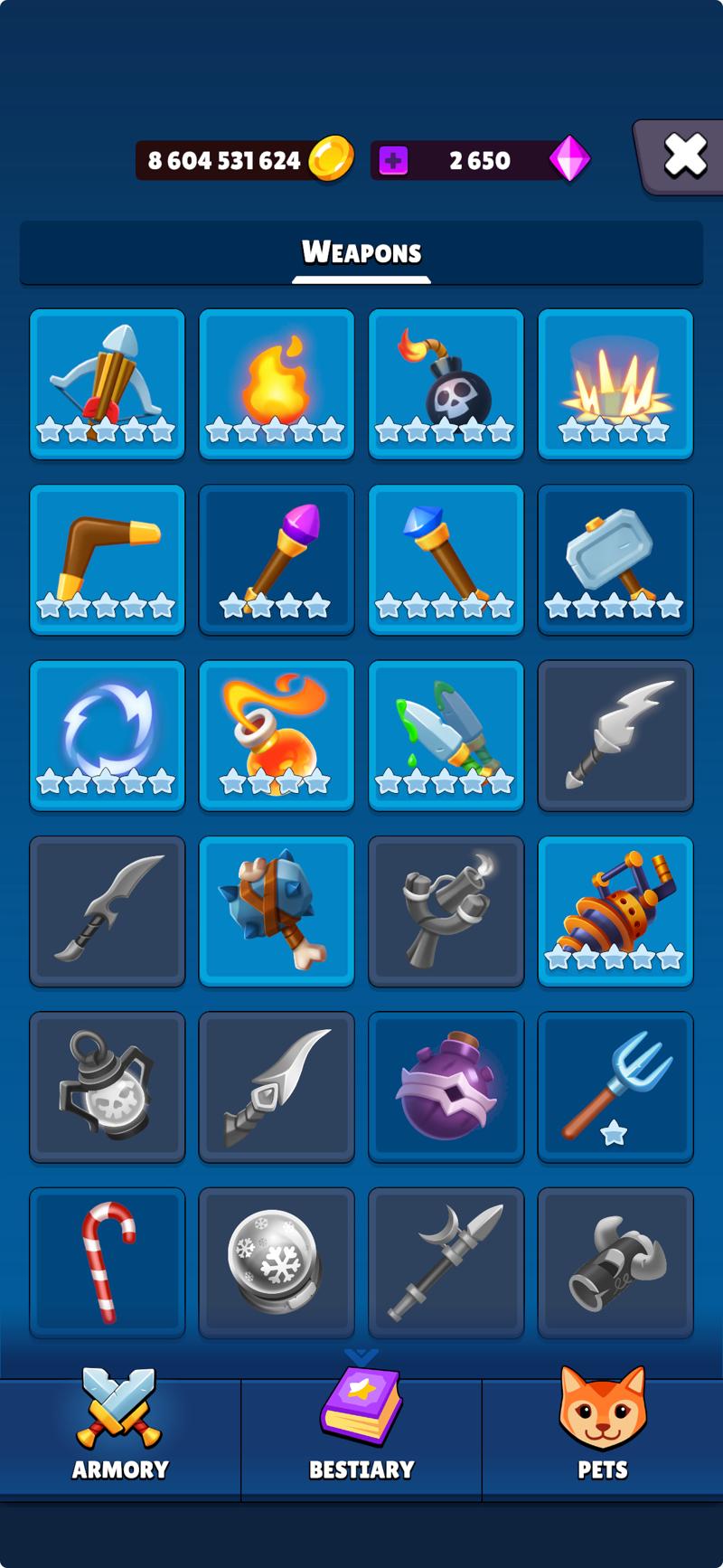 Base Weapon Forges weapons forge