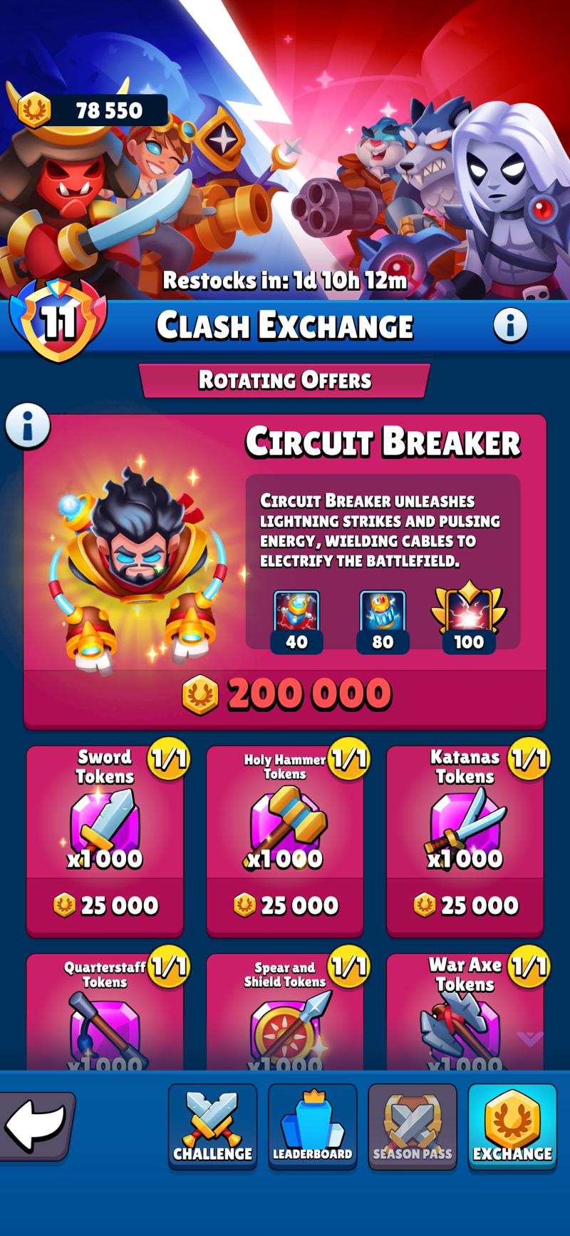 Best Rewards hero clash