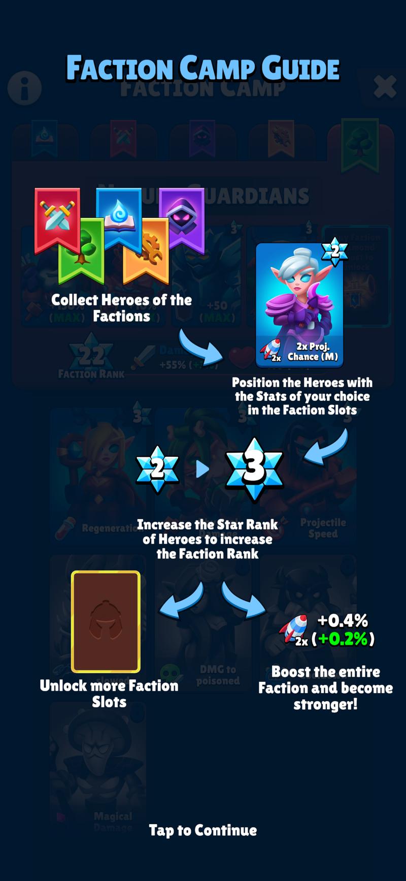 Faction Camp guide