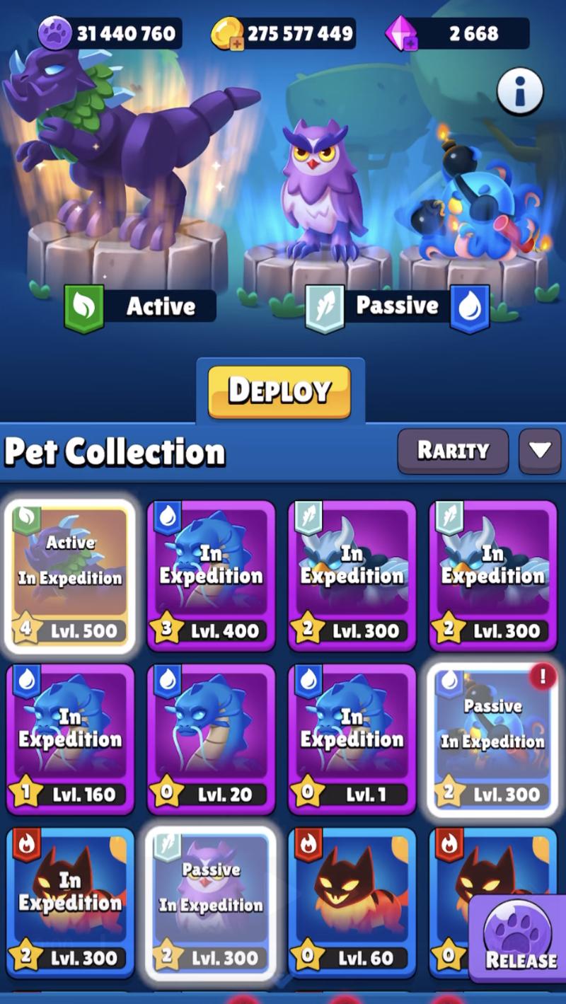 Hard Mode Arena pets
