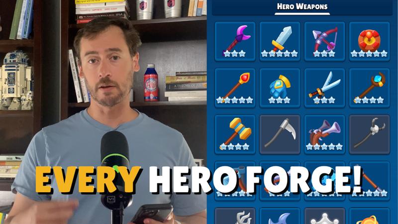 How To Forge Every Hero In Heroes vs Hordes