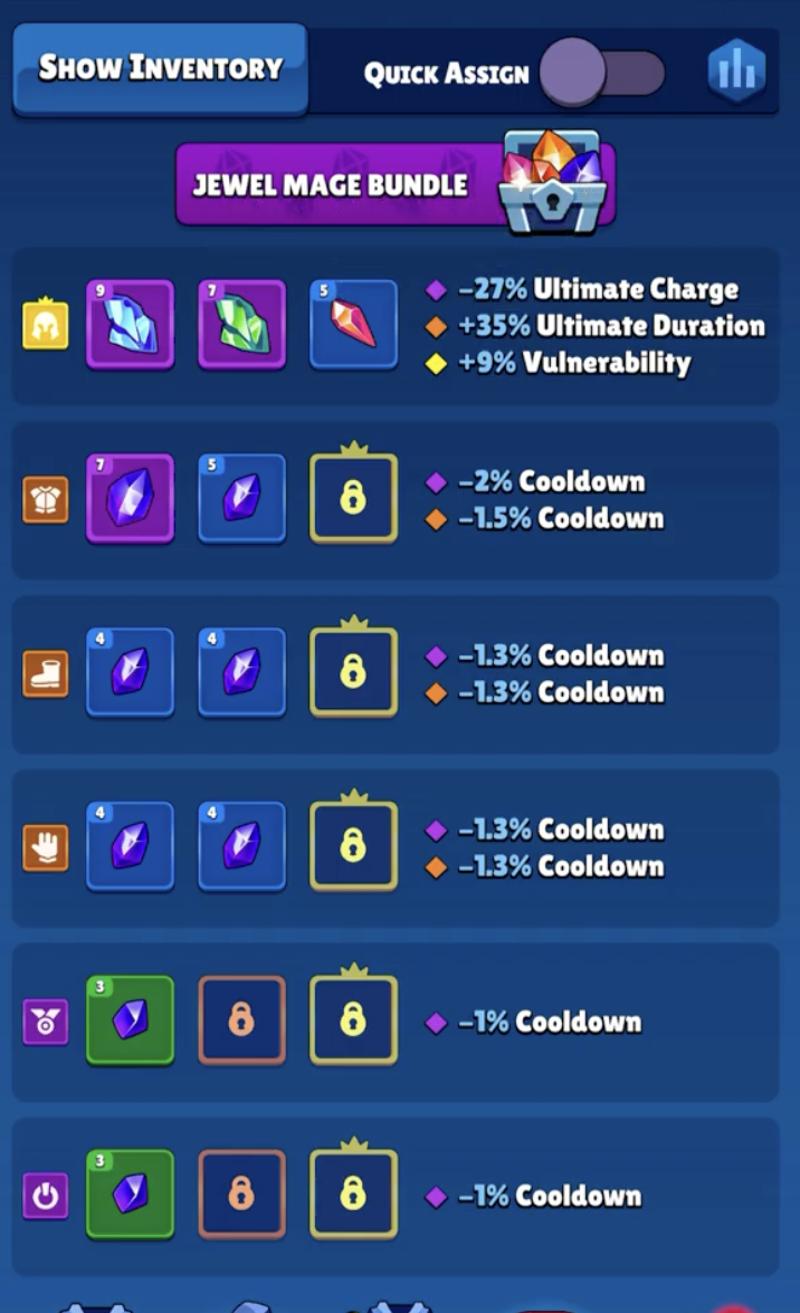 The Arena jewels
